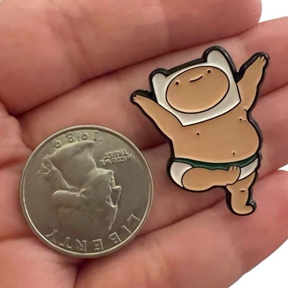 Adventure Time Baby Finn Enamel Pin - Picture 7 of 7